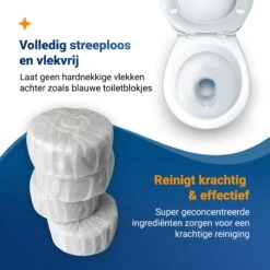 Witte Toiletblokjes Voor Inbouwreservoir Voor O.a Geberit En Grohe - 25 Stuks - Met Lavendel - Vlekvrij - Stortbakblokjes -Greenpan Winkel 1200x1200 756