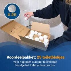 Witte Toiletblokjes Voor Inbouwreservoir Voor O.a Geberit En Grohe - 25 Stuks - Met Lavendel - Vlekvrij - Stortbakblokjes -Greenpan Winkel 1200x1200 758