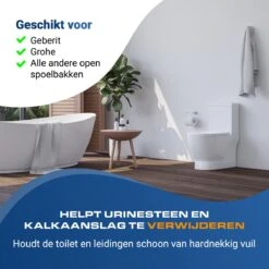 Witte Toiletblokjes Voor Inbouwreservoir Voor O.a Geberit En Grohe - 25 Stuks - Met Lavendel - Vlekvrij - Stortbakblokjes -Greenpan Winkel 1200x1200 759