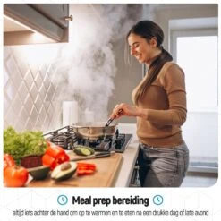 Meal Prep Bakjes - 20 Stuks - 1 Compartiment - Lunchbox - Diepvriesbakjes - Vershoudbakjes - Plastic Bakjes Met Deksel - Magnetron Bakjes Met Deksel - Meal Prep - Vershouddoos - 1L - BPA Vrij - Fitcrafters -Greenpan Winkel 1200x1200 797