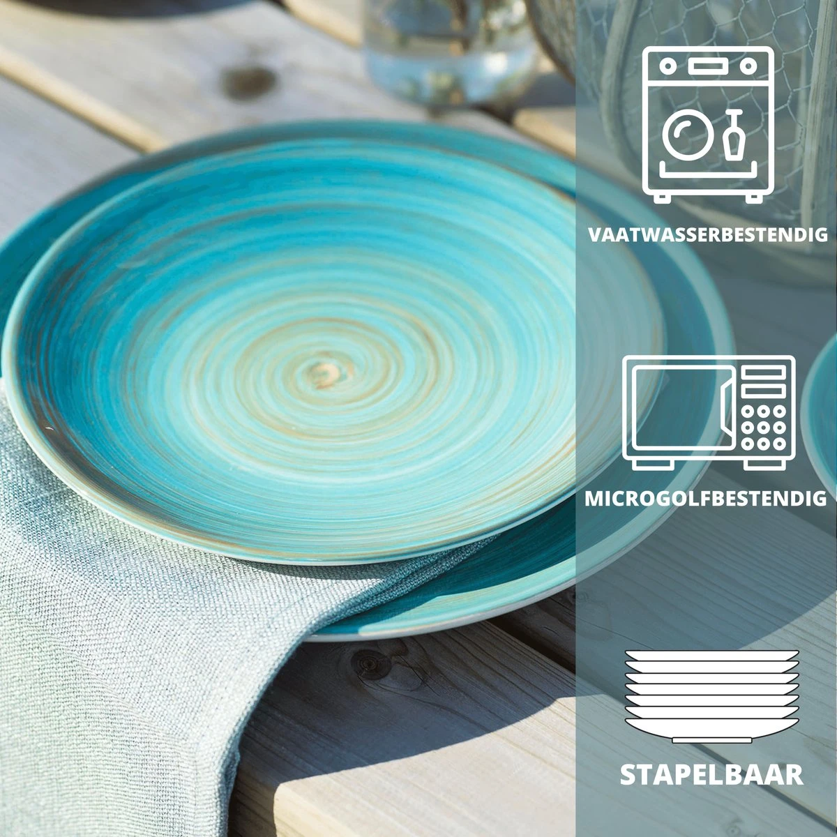 Cosy&Trendy Serviesset 24-delig Turbolino Blauw Cosy&Trendy Serviesset 24-delig Turbolino Blauw -Greenpan Winkel 1200x1200 83