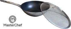 MasterChef / Jumbo - Wokpan - Met Glazen Deksel - 28 Cm - Inductie -Greenpan Winkel 1200x489 2