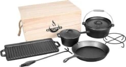 EL Fuego Dutch Oven Set Gietijzer 7-delig -Greenpan Winkel 1200x637