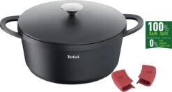 Tefal Trattoria Braadpan - Ø28 Cm - Inclusief Deksel -Greenpan Winkel 1200x641