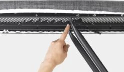 Brabantia Strijkplank B - Met Strijkijzerhouder - 124x38 Cm - Denim Blue -Greenpan Winkel 1200x695 3