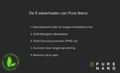 PURE NANO Glas - Nano Coating Voor 5 Jaar Heldere Ramen Met Minder Schoonmaakwerk - 250 Ml 5 PURE NANO Glas - Nano Coating Voor 5 Jaar Heldere Ramen Met Minder Schoonmaakwerk - 250 Ml -Greenpan Winkel 1200x730