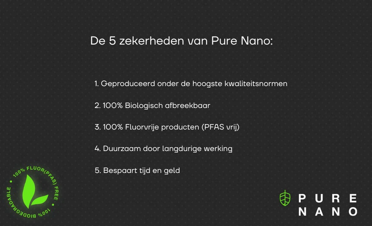 PURE NANO Glas - Nano coating voor 5 jaar heldere ramen met minder schoonmaakwerk - 250 ml PURE NANO Glas - Nano Coating Voor 5 Jaar Heldere Ramen Met Minder Schoonmaakwerk - 250 Ml -Greenpan Winkel