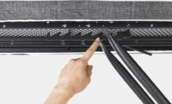 Brabantia Strijkplank C - Met Stoomunithouder - 124 X 45 Cm - Denim Black -Greenpan Winkel 1200x731