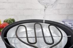 Alpina Elektrische BBQ - Tafel-Barbecue - Geen Rook - Binnen Barbecueën - 1250W - Ø 30 Cm - Zwart -Greenpan Winkel 1200x798