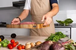 VDN Professionele Snijplank Acacia Hout Met Sapgeul En Handvatten – Hakblok 26x38x3.5 Cm -Greenpan Winkel 1200x798 9