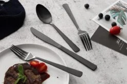 Swiss Pro+ Bestekset In Koffer-72 Delig-12 Persoons-Zwitsers Kwaliteit-Complete Set-100% Roestvrijstaal- Zwart -Greenpan Winkel 1200x799 31