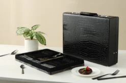 Swiss Pro+ Bestekset In Koffer-72 Delig-12 Persoons-Zwitsers Kwaliteit-Complete Set-100% Roestvrijstaal- Zwart -Greenpan Winkel 1200x799 32