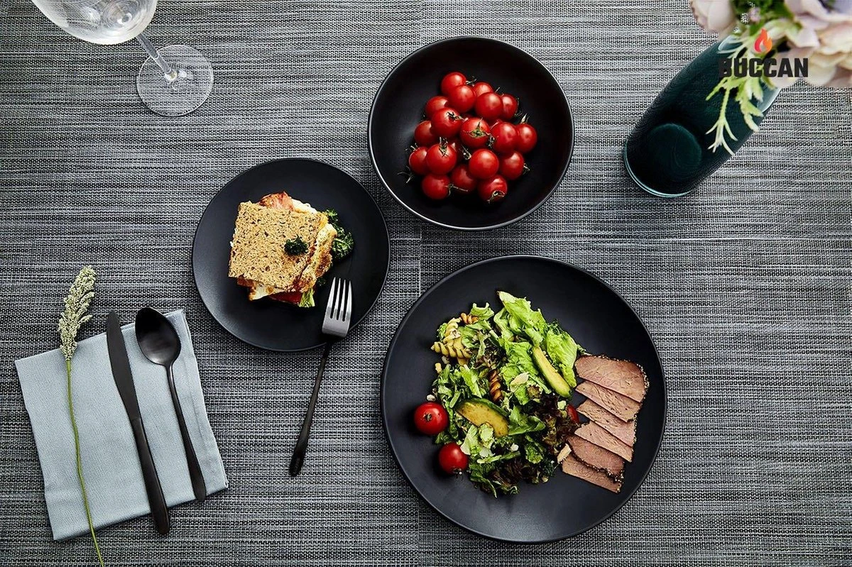 Buccan borden set - Matt Onyx - zwart - 18pcs Buccan Borden Set - Matt Onyx - Zwart - 18pcs -Greenpan Winkel 1200x799 71