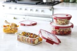 Curver Smart Cook Glazen Vershouddoos - Rechthoekig - 0,9L - Rood -Greenpan Winkel 1200x799 78