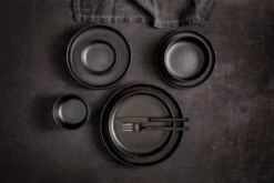 Maastricht Porselein Serviesset Universe Porselein 6-persoons 24-delig Zwart -Greenpan Winkel 1200x800 25