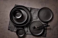 Maastricht Porselein Serviesset Universe Porselein 6-persoons 24-delig Zwart -Greenpan Winkel 1200x800 29