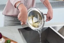 BK Q-linair Master Glas Pannenset - 5-delig - Glazen Deksel - Veilig Afgietsysteem - Inductie -Greenpan Winkel 1200x800 31