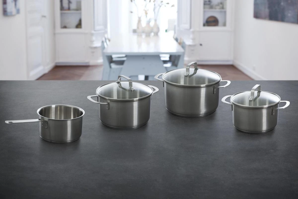 BK Bistro Pannenset - 5-delig - Incl. Koekenpan 24 cm - PFAS vrij BK Bistro Pannenset - 5-delig - Incl. Koekenpan 24 Cm - PFAS Vrij -Greenpan Winkel 1200x800 35