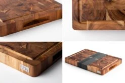 VDN Professionele Snijplank Acacia Hout Met Sapgeul En Handvatten – Hakblok 26x38x3.5 Cm -Greenpan Winkel 1200x800 89