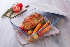 Pyrex - Cook & Freeze Schaal Met Deksel Set Van 4 Stuks - Transparant/Wit -Greenpan Winkel 1200x801 10