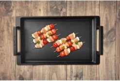 Eurolux Teppanyaki Plaat Met Grepen - 41 X 24 X 2.5 Cm - Zwart - Aluminium - Geschikt Voor Alle Warmtebronnen -Greenpan Winkel 1200x809 1