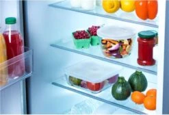 Pyrex - Cook & Freeze Schaal Met Deksel Set Van 4 Stuks - Transparant/Wit -Greenpan Winkel 1200x815 2