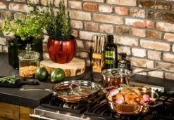 Koekenpan Ø26cm Met Deksel - Inductie - Koper - DUCQ -Greenpan Winkel 1200x832