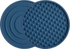 Castagnola Siliconen Onderzetters Met Houder – Onderzetters Voor Glazen – Onderzetters Design – Onderzettersset – Drink Onderzetters – Hoogwaardige Siliconen – Set Van 14 – Blauw -Greenpan Winkel 1200x840 2