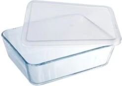 Pyrex - Cook & Freeze Schaal Met Deksel Set Van 4 Stuks - Transparant/Wit -Greenpan Winkel 1200x851