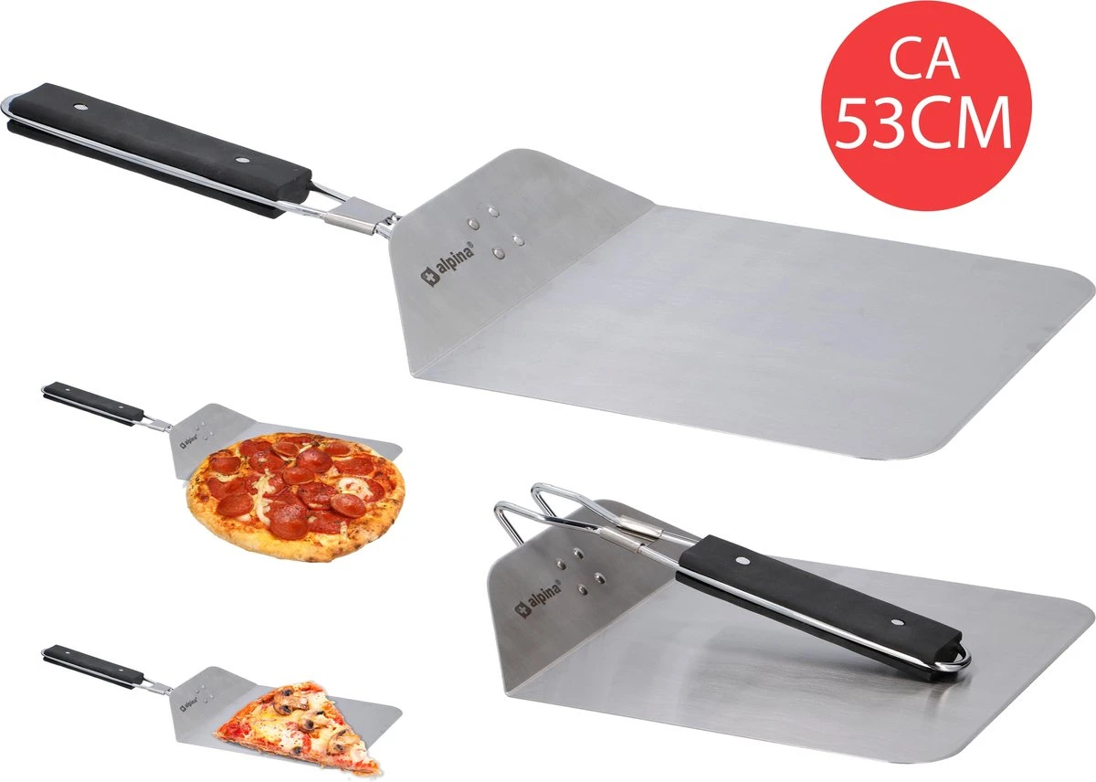 Alpina Pizzaschep - Voor Inklapbaar Handvat - RVS - 53 cm Alpina Pizzaschep - Voor Inklapbaar Handvat - RVS - 53 Cm -Greenpan Winkel 1200x856 1