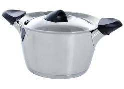 BK Q-linair Classic Pannenset - 5 Delig - RVS - Veilig Afgietsysteem - Inductie -Greenpan Winkel 1200x864