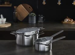 Tefal Nordica Pannenset 4 Delig - Steelpan Ø16 Cm & Kookpan Ø 18 + Ø 20 + Ø 24 Cm -Greenpan Winkel 1200x870 1