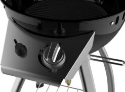 Accente Outdoor Gas BBQ - ø 45 Cm- Inclusief Grillplaat & Gasslang - Zwart -Greenpan Winkel 1200x883 1