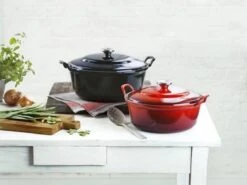 Le Creuset Braadpan Faitout Tradition Kersenrood - ø 24 Cm / 3 Liter -Greenpan Winkel 1200x898 1
