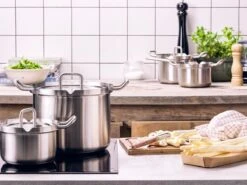 BK Q-linair Master Glas Pannenset - 5-delig - Glazen Deksel - Veilig Afgietsysteem - Inductie -Greenpan Winkel 1200x900 15