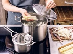 BK Q-linair Master Glas Pannenset - 5-delig - Glazen Deksel - Veilig Afgietsysteem - Inductie -Greenpan Winkel 1200x900 17