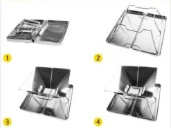 United Entertainment - Opvouwbare Houtskoolbarbecue - RVS - Met Koffer En Draagtas -Greenpan Winkel 1200x900 26