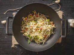 Blackwell Wadjan Wokpan - Gietijzer - 32 Cm - Zwart -Greenpan Winkel 1200x900 36