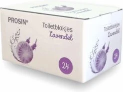 PROSIN® Toiletblokjes Inbouwreservoir - WC Discs - Lavendel - WC Blokjes - Toiletblokjes - Toiletblokken - Toiletblokjes Geberit - Stortbakblokjes Toilet - WC Blokjes Voordeelverpakking - WC Blokjes Inbouwreservoir - Toiletblok - Paars Water