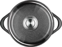 Smile 10-Delige Pannenset - Anti Aanbaklaag - Vaatwasser Bestendig - Zwart - MGK-17 -Greenpan Winkel 1200x919 1