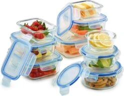 VMCA Glazen Vershoudbakjes Voor Vriezer Oven En Magnetron - 9 Bakjes -Greenpan Winkel 1200x932 1