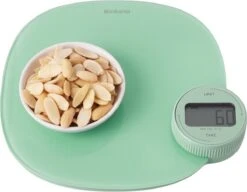 Brabantia Tasty+ Keukenweegschaal Digitaal - Geen Batterij Nodig - Jade Green -Greenpan Winkel 1200x932