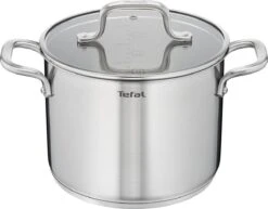 Tefal Virtuoso Pannenset 5 Delig - Hoge Kookpan Ø 22 Cm + Steelpan Ø 16 Cm + Kookpannen Ø 18/20/24 Cm -Greenpan Winkel 1200x938