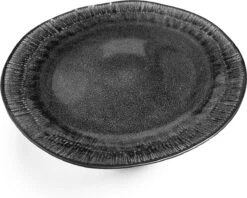 Serviesset 6 Personen - Evia Glacé - Matzwart / Zwart - 24-delig -Greenpan Winkel 1200x961