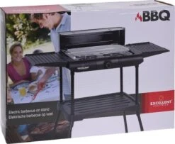 Excellent Electrics Elektrische Barbecue - Grilloppervlak (LxB) 36x24 Cm - 2000W - Zwart -Greenpan Winkel 1200x984