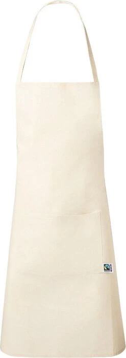 Keukenschort - Kookschort - Voor Mannen En Vrouwen - Fairtrade Katoen - Beige -Greenpan Winkel 424x1200