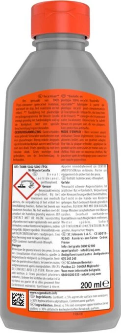 Mr. Muscle - Cera-Fix Voor Keramische - Halogeen En Inductie Kookplaten - Kookplaatreiniger - 2 X 200 Ml -Greenpan Winkel 435x1200 3