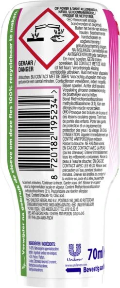 Cif CleanBoost Power & Shine Allesreiniger Ecorefill Capsules - 10 X 70 Ml - Voordeelverpakking 4 Cif CleanBoost Power & Shine Allesreiniger Ecorefill Capsules - 10 X 70 Ml - Voordeelverpakking -Greenpan Winkel 500x1200