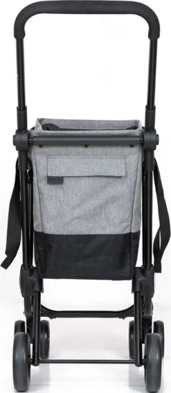 Ceruzo By Playmarket - Easy Go - Boodschappentrolley - Zwart-Groen -Greenpan Winkel 522x1200