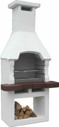 Integard Tuinhaard Houtskoolbarbecue Beton Nr. 9 -Greenpan Winkel 566x1200
